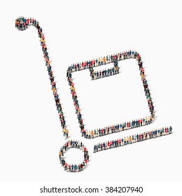 people  transportation package icon