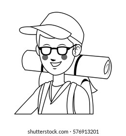 people traveling design
