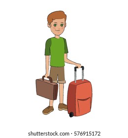 people traveling design