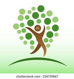 people tree icon 