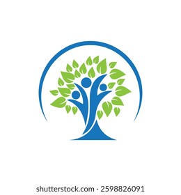 People Tree Logo Design Template