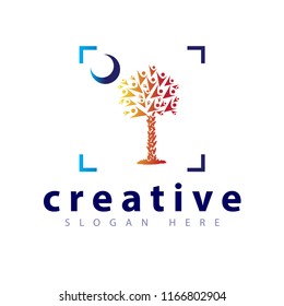 People Tree logo icon vector template