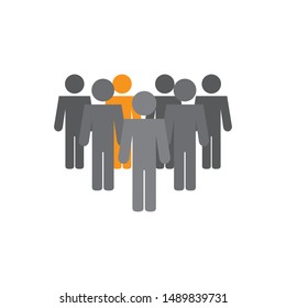 people, two, group, friends icon. Element of a group of people icon. Premium quality graphic design icon. Signs and symbols collection icon for websites, web design on white background
