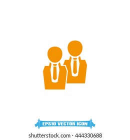 People two icon vector illustration eps10.