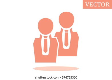people two icon vector illustration.