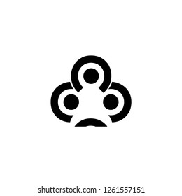 people united vector logo