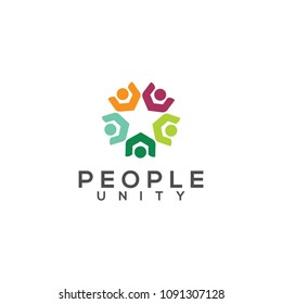 People Unity Logo Design