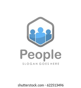 People and unity logo vector