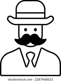 people user avatar profile person Glyph