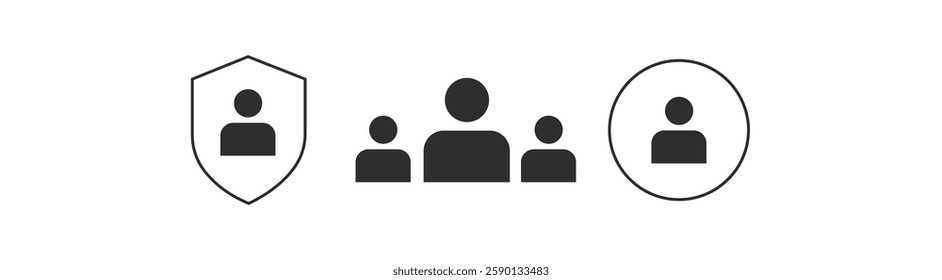 People iconز User icon vector. User Symbol. Vector Illustration EPS10