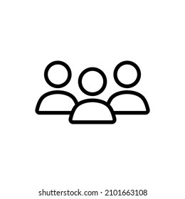 people user team icon vector. business team symbol design