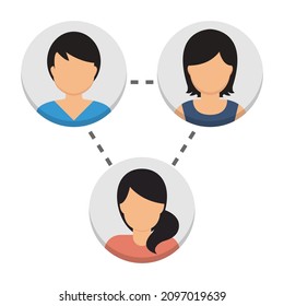 Icono de vector de usuario que puede modificar o editar fácilmente 

