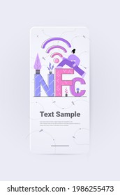 people using payment machine and mobile phone with credit card contactless payment successful NFC transaction