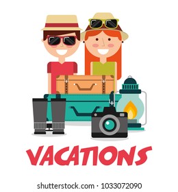 people vacations equipment travel