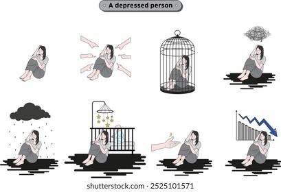 people with various forms of depression