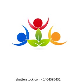 People vector icon. Group of humans sign 