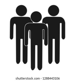 People vector icon illustration
