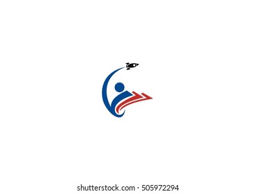 people vector icon logo