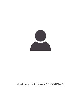 people Vector icon . Lorem Ipsum Illustration design