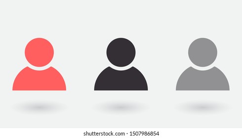 people Vector icon . Lorem Ipsum Illustration design