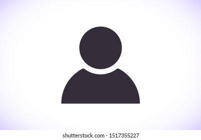 people Vector icon . Lorem Ipsum Illustration design