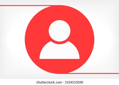 people Vector icon . Lorem Ipsum Illustration design