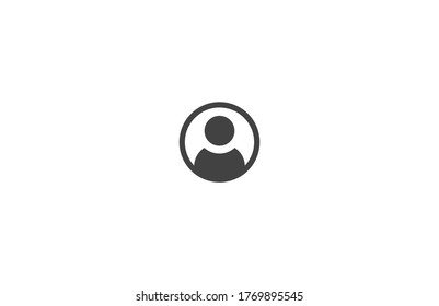 People vector icon , lorem ipsum Flat design