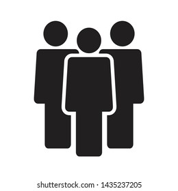people vector icon. person symbol illustration