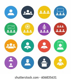 People vector icon set