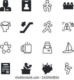 people vector icon set such as: resume, card, arrival, border, name, paper, competition, arrangement, vacation, pretty, espresso, surgeon, cityscape, learning, connection, dots, doctors, micro, think