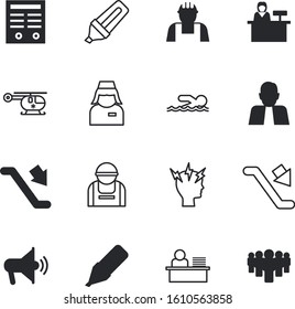 people vector icon set such as: beard, stethoscope, booking, speech, career, organization, water, accommodation, shovel, uniform, hairstyle, talk, sky, customer, signing, announce, table, advertising
