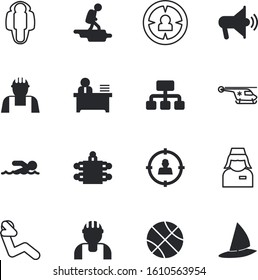 people vector icon set such as: city, view, company, shout, physician, pool, computer, intern, organization, message, gymnastics, speaker, recreation, speech, nature, stretch, vacation, before