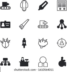 people vector icon set such as: beautiful, modern, pregnant, wheel, tummy, service, disable, tourists, vacancy, parent, receptionist, internet, market, school, child, drawing, targeting, arrangement