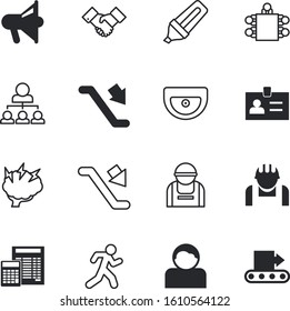 people vector icon set such as: poster, sport, display, creativity, suit, marketing, body, pencil, hair, tag, data, intuitive, assembly, activity, ink, handshake, mathematics, woman, robot, exercise