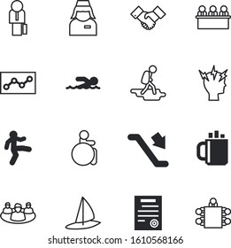 people vector icon set such as: hiking, analysis, intern, male, speaker, energy, windsurfing, injury, cup, seal, growth, escalation, nurse, ride, pain, adventure, lawyer, approval, crowd, windsurf
