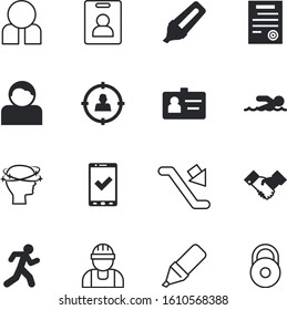 people vector icon set such as: attack, departure, stairway, stress, swim, walk, down, move, floor, flight, student, apartment, audience, medical, illness, your, barbell, tourism, approval, guest