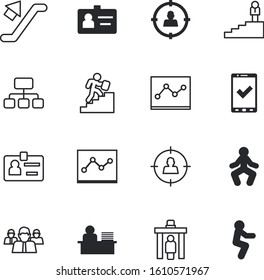 people vector icon set such as: tree, structure, profile, line, floor, desktop, young, social, coffee, girl, steps, tourism, guard, long, pattern, airplane, border, ticket, passport, working, buying