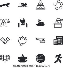 people vector icon set such as: lab, art, thinking, ocean, shake, digital, number, cool, search, magnet, avatar, brainstorm, champion, calculation, gear, mathematics, intuitive, molecule, recruitment