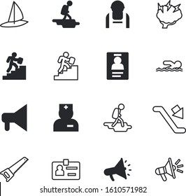 people vector icon set such as: specialist, board, nurse, creativity, creative, site, lift, scientist, announcement, doctor, drawing, wave, skill, hard, competition, construction, engineer, workman