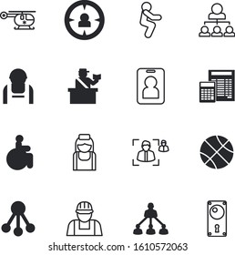 people vector icon set such as: basket, architecture, internet, play, id, details, market, property, my, engineering, wheel, accounting, new, rescue, desk, city, finance, customer, helicopter