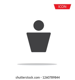 People vector icon, user vector icon 