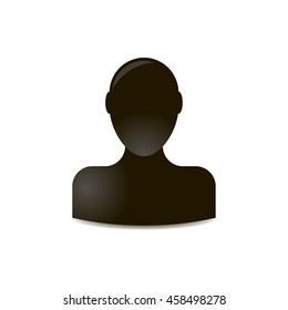 People vector icon. User sign icon isolated on white background