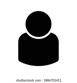 Iconos vectoriales de personas. Iconos de la gente en diseño plano moderno y sencillo. Icono de vector de personas, aislado en fondo blanco