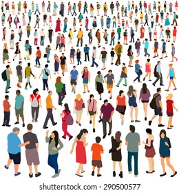 People. Vector illustration.