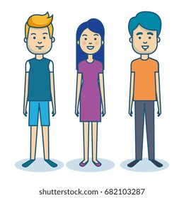 people vector illustration