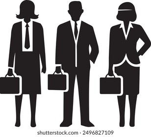 People Vector image for multipurpose used for office purpose, People vector, t-shirt design People vector, People vector for t-shirt design