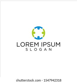people vector logo graphic modern