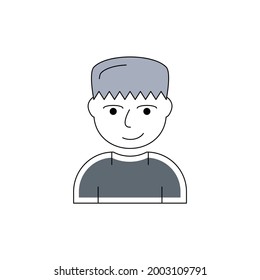 people vector person flat user business icon symbol character illustration face social set girl profile profession group female design team black human graphic man head male silhouette sign woman