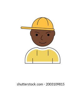 persona vector persona usuario plano usuario de negocios icono de imagen personaje de imagen cara social perfil de chica grupo de profesión equipo de diseño femenino negro hombre gráfico hombre cabeza masculino símbolo mujer