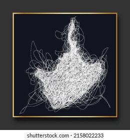 people vector sketch illustration, scribble art